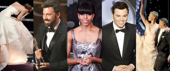 Best + Worst, Jennifer Lawrence, Ben Affleck, Michelle Obama, Seth MacFarlane, Channing Tatum Best + Worst, Jennifer Lawrence, Ben Affleck, Michelle Obama, Seth MacFarlane, Channing Tatum